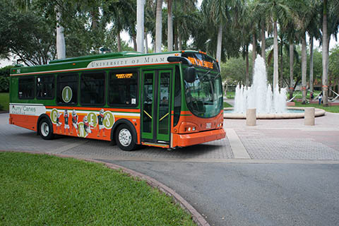 Hurry ‘Canes shuttle driving on campus